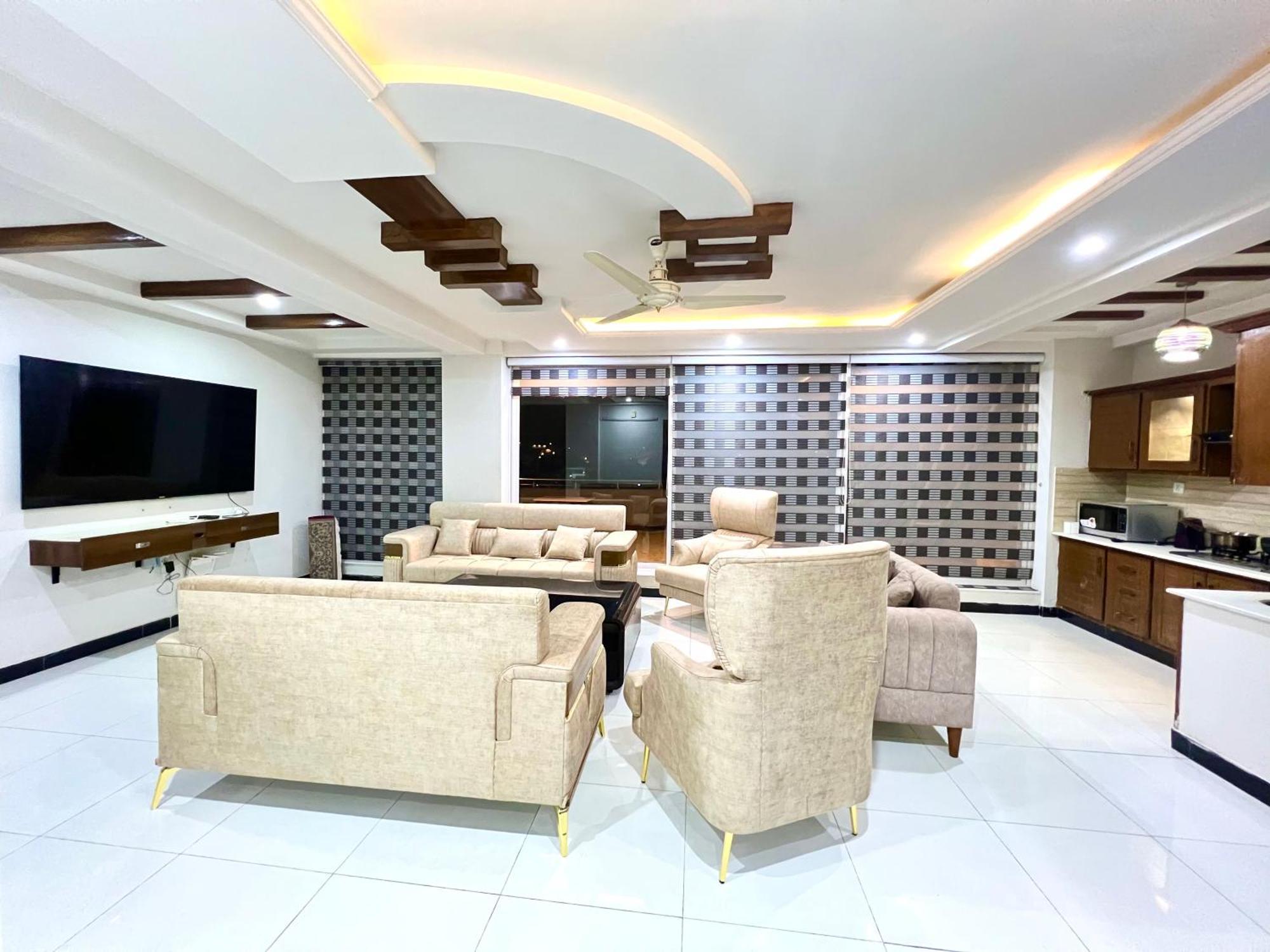 Penthouse 3Bedrooms - Luxury Apartment Hotel Iszlámábád Kültér fotó
